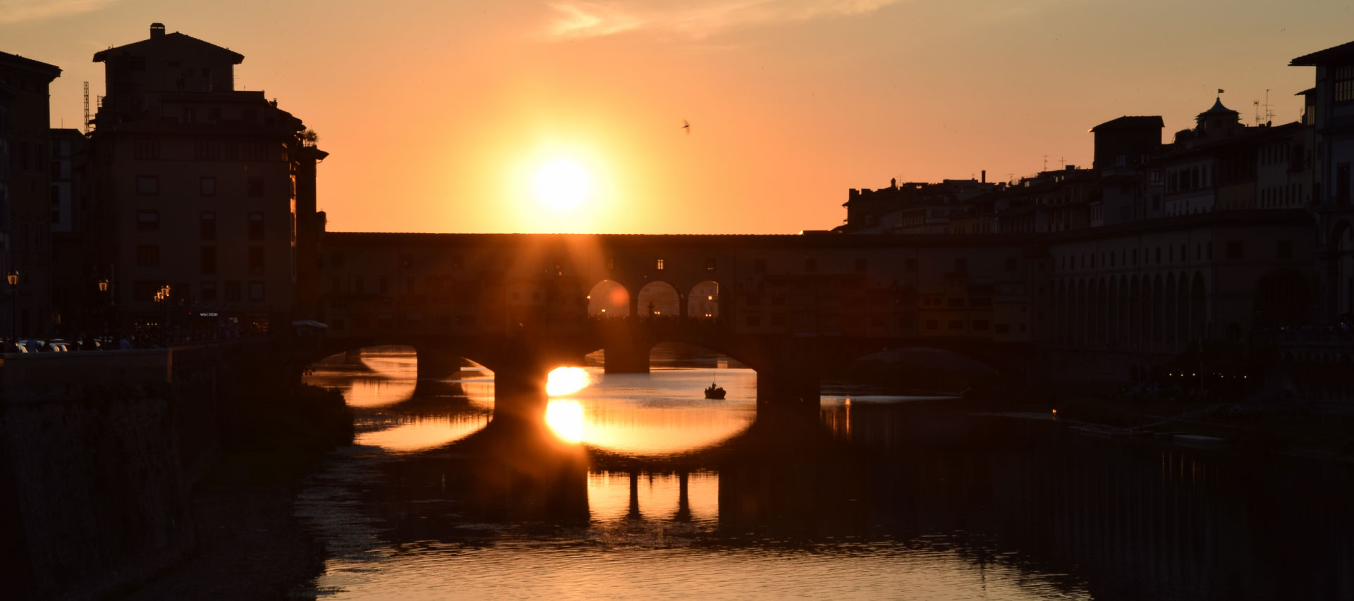 Bridge sunset