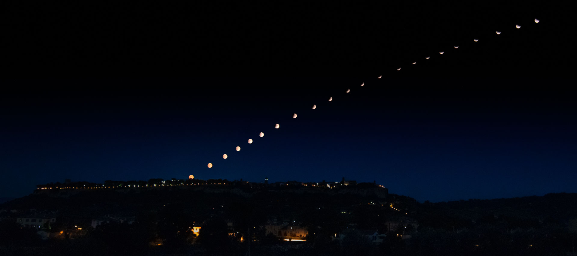 Eclissi su Orvieto