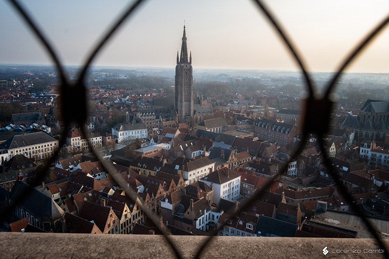 Bruges from the top