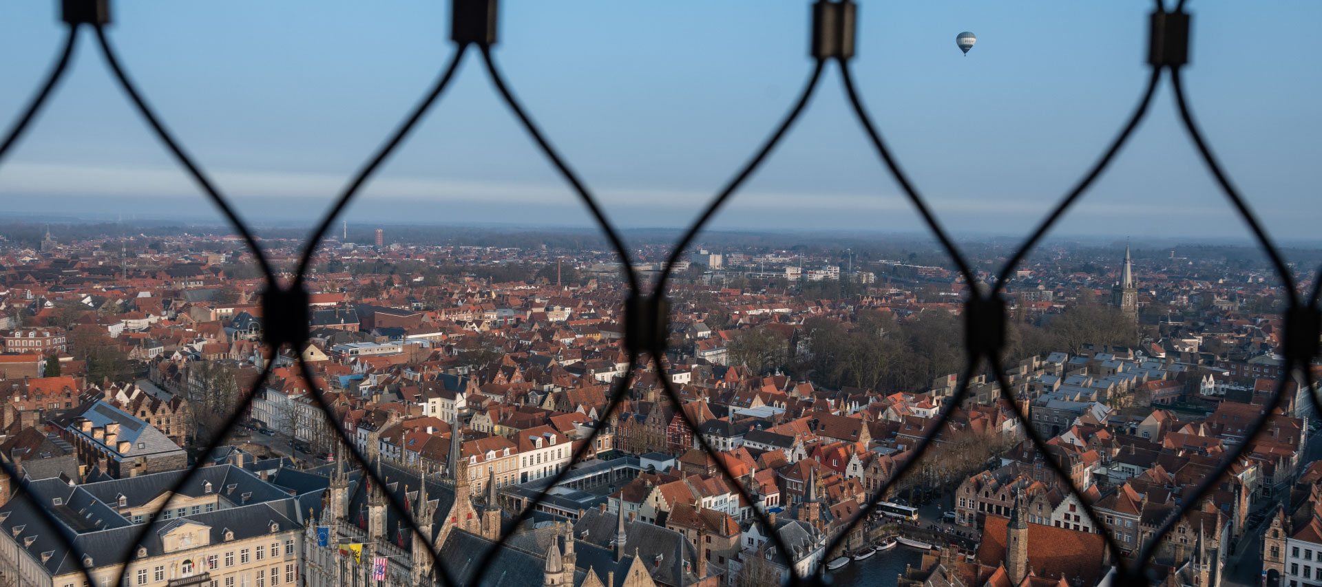 Flying on Bruges