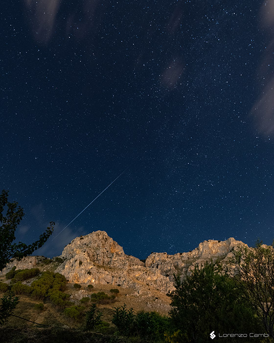 Frascineto by night