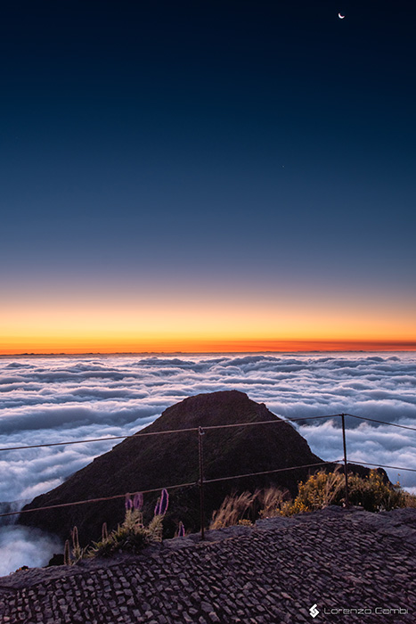 Sunrise over the mountains